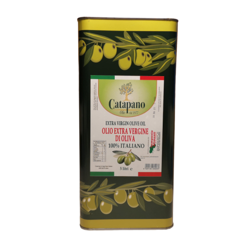 Włoska oliwa Extra Vergine 100% 5 litrów puszka