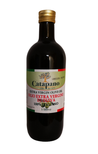 Świeżo tłoczona włoska oliwa niefiltrowana Extra Vergine 1l 11.2020