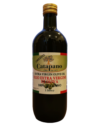 włoska oliwa niefiltrowana extra vergine butelka 1l