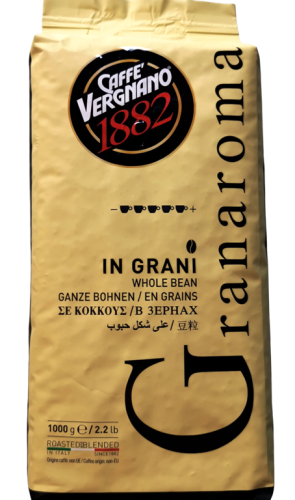 Vergnano Gran Aroma, włoska kawa ziarno