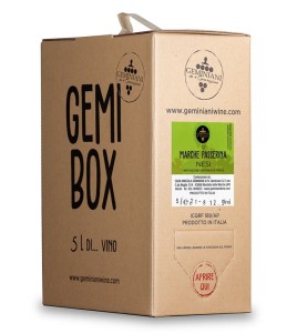 Marche Passerina IGT wino włoskie białe karton 5l  Bag in box