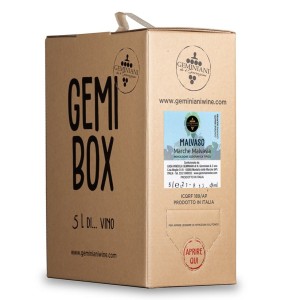Malvasia Marche IGT  wino włoskie białe  karton 5l  Bag in box